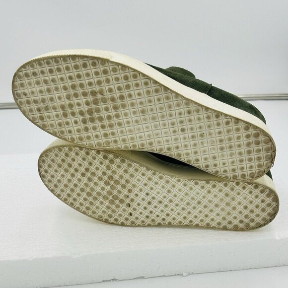 Steve Madden Bootie Sneakers Women's Wrangle Dark Green Suede Leather Size 7M - Picture 8 of 8